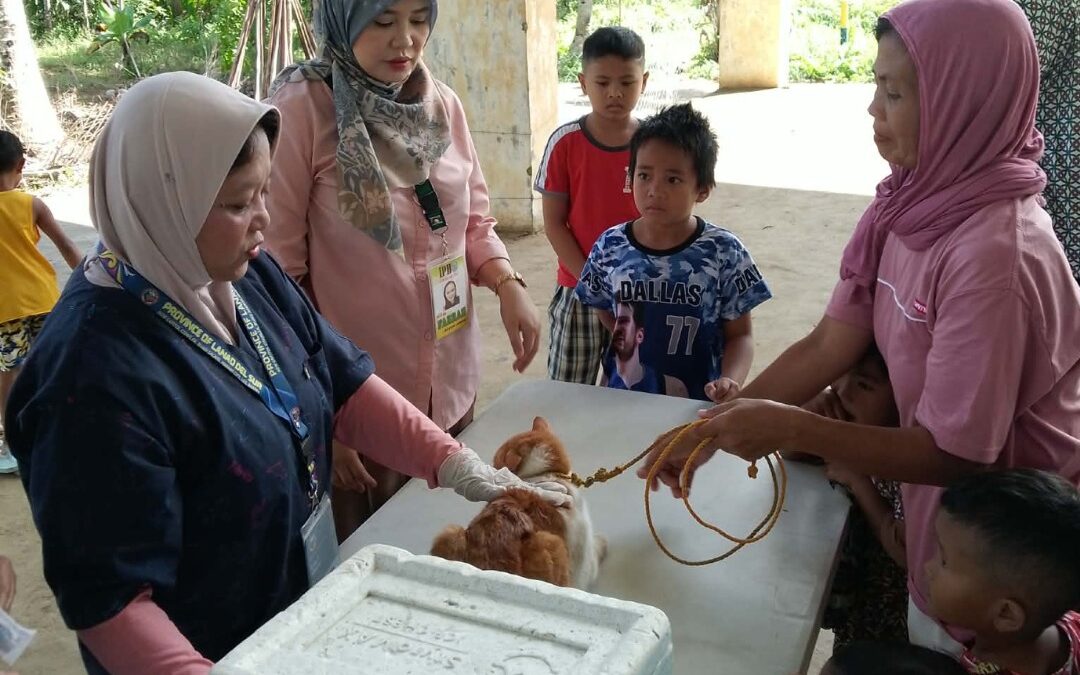 Anti-rabies mass vaccination, isinagawa sa Pagalamatan Permanent Shelter